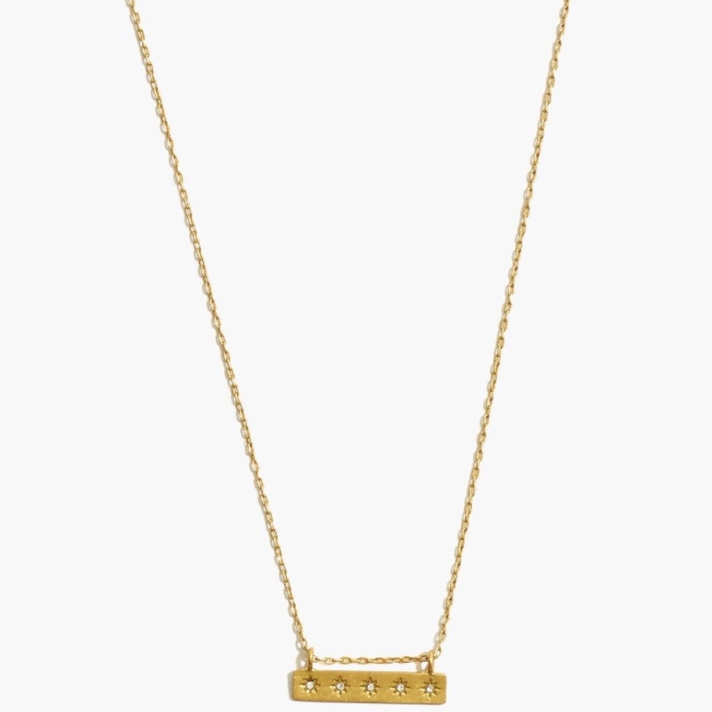 Madewell Star Bar Necklace